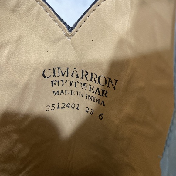 Blue and Black Women's Country cowboy Boots - Picture 6 of 8